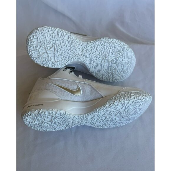 10 MEN’S NIKE ZOOM LEBRON NXXT GEN AMPD WHITE FJ1566-102 BASKETBALL SNEAKERS main image 4
